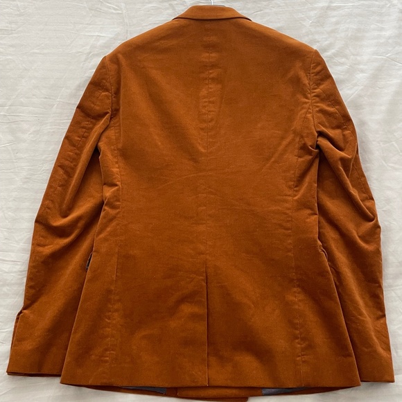 Topman 2-piece Copper Corduroy Suit Jacket & Pants - Picture 2 of 9